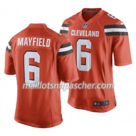Maillot Cleveland Browns Baker Mayfield 6 Nike Orange - Homme